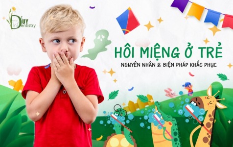 Hôi Miệng Ở Trẻ